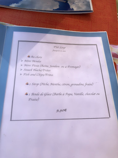 Baho Beach menu 1